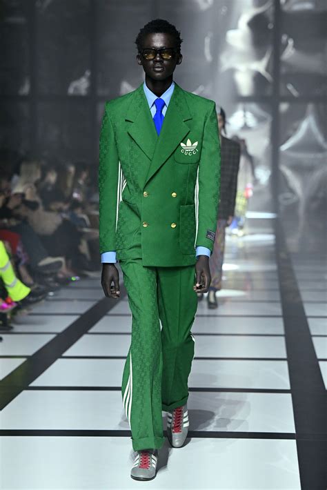 green gucci suit women|dark green gucci suit.